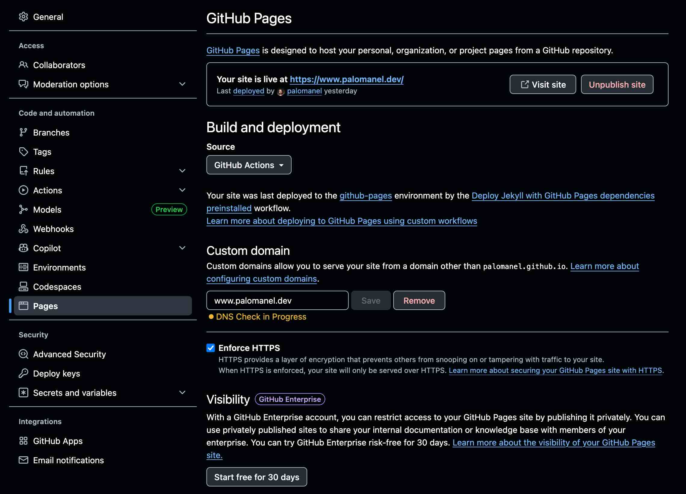 The configuration should look something like this